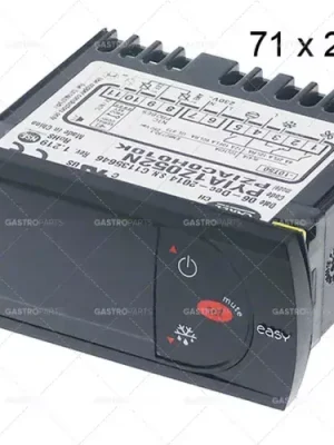 elektronický regulátor CAREL PZIAC0H010K montážní rozměry 71x29mm vestavná hloubka 59mm Expresní Doručení