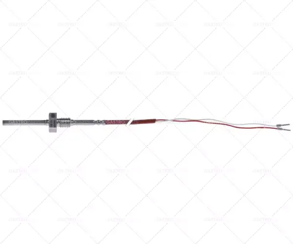 teplotní sonda Pt100 kabel silikonová sonda -100 až 450°C kabel -50 až +180°C Vrácení Zdarma