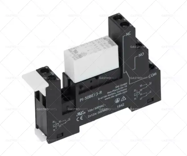 Jen Po Omezenou Doba tiskové relé 230V napětí AC 2CO při 250V 8A velikost rastru 5mm se zásuvkou