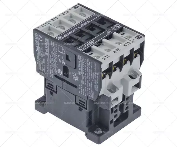 výkonový stykač odporová zátěž 25A 180-210VAC (AC3/400V) 10A/4kW hlavní kontakty 3NO Výprodej