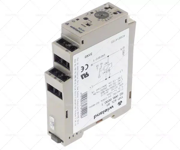 Cenově Výhodný časové relé wieland kzl91 časový rozsah 0,1s-120h 24-230VAC/dc 5a