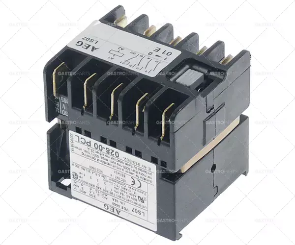 výkonový stykač odporová zátěž 16A 230VAC (AC3/400V) 6A/3kW hlavní kontakty 3NO Horká Nabídka