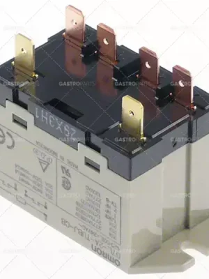 Horká Nabídka výkonová relé OMRON 24VAC 25A 2NO připojení F6.3 montáž na držák při 250V 25A