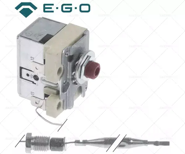 Hit Sezóny bezpečnostní termostat vypnutí, teplota 240°C 1pólová sonda 16A ø 6mm sonda d 77mm