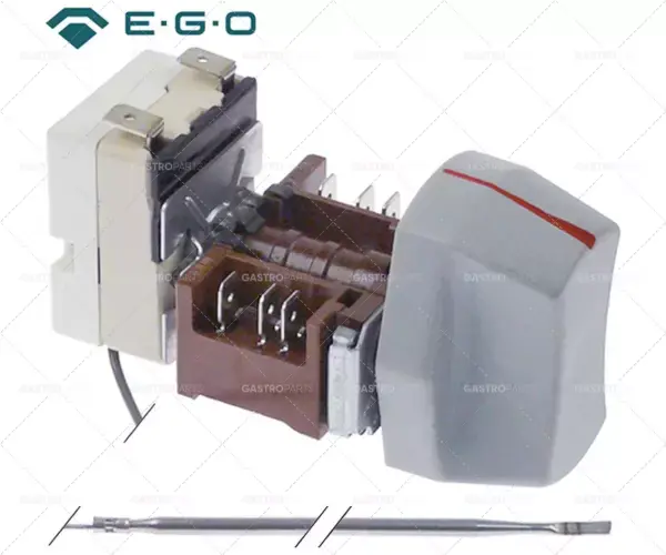1-fázový regulační termostat 50-291 °C 3x160mm délka kapiláry 980mm Horká Nabídka