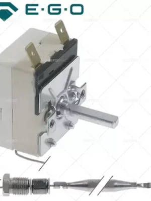 1-fázový regulační termostat 130-190 °C 6x117mm délka kapiláry 890mm Nová Kolekce