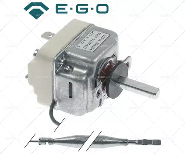 Akce 1-fázový regulační termostat 150-200 °C 6x134mm délka kapiláry 2250mm