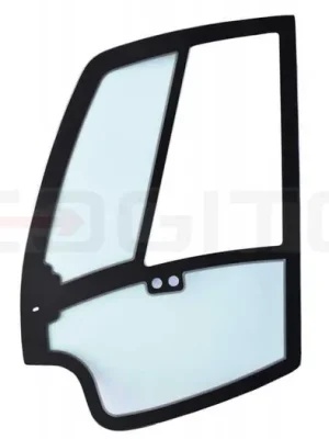 Speciální Cena SKLO DVEŘÍ LEVÁ STRANA SÍTOTISK KOLOVÉ RYPADLO JCB JS140LC JS145W 827/80220