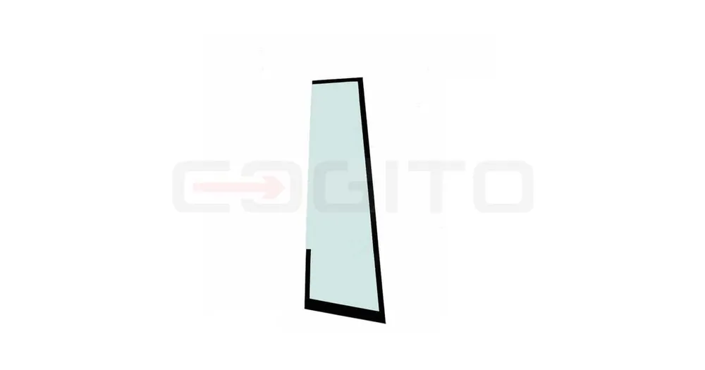 SKLO ČELNÍ LEVÝ/PRAVÝ LAMINOVANÉ KRAB PRO KOLOVÝ NAKLADAČ CAT 950G 1074605 Must-Have