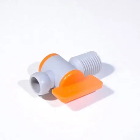 Kohoutek 3/8" samec s NPT závitem 3/8", odolný kyselině Akce