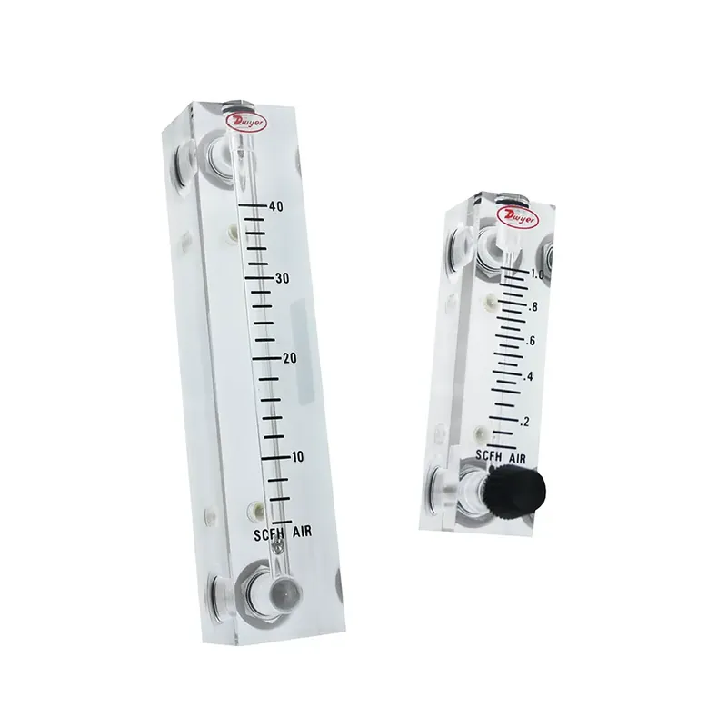 Akrylátový rotametr pro vzduch a vodu - Jednotky průtoku l/minMax. průtok 5Typ procesního připojení zadní (1/8" NPT samice)Velikost 2" (51 mm)Materiál Poniklovaná mosazTyp ventilu mosazný ventil Nejlepší Volba