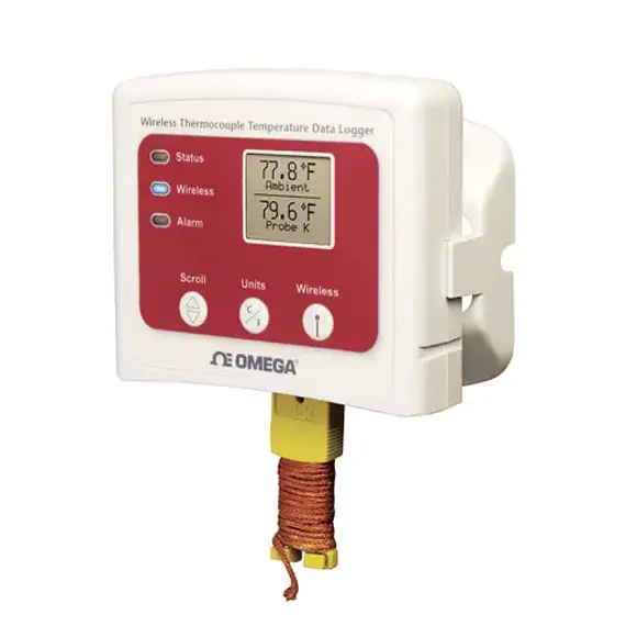 Bezdrátový datalogger teploty (interní snímač, TC nebo Pt100) - Typ přístroje termočlánek (+ interní snímač teploty) Must-Have