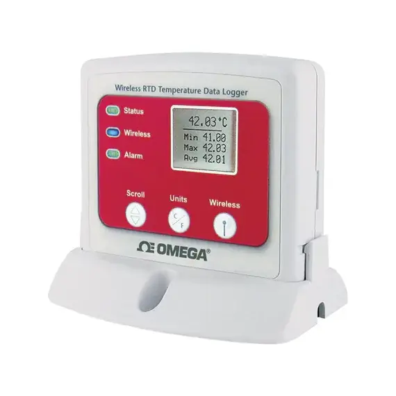 Aktuální Wireless Temperature Data Logger (internal sensor, TC or RTD)