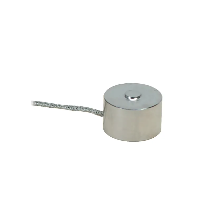 Button Style Load Cell 0-100 N to 0-5 kN Diameter 19 mm - Load cell range 50,99 kgF (500 N) Oblíbený