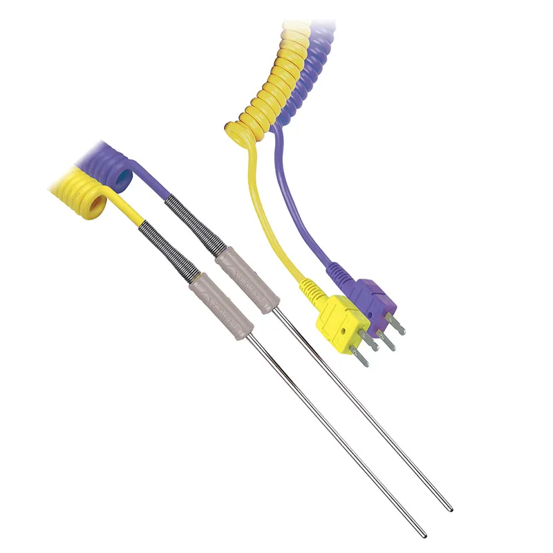 Objednat Nyní Sonda pro ruční teploměr zakončená miniaturním konektorem - Typ termočlánku EPrůměr 3,2 mm (1/8")Typ ukončení miniaturní konektor SMPDélka 15 cm (6")