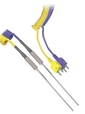 Víkendová Akce General Purpose Miniature Probes with Miniature Connector - Thermocouple type EDiameter 3,2 mm (1/8")Termination type miniature connector SMPLenght 15 cm (6")
