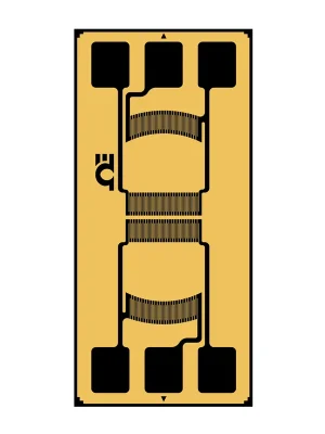 Tenzometr nejvyšší kvality pro poloviční nebo plný můstek (balení 5 ks) - Typ ukončení drátové vývodyOdpor 350 ΩTyp mřížky plný můstekDélka mřížky 0,5 mmŠířka mřížky 2,5 mmKompenzace ST (ocel) Nízká Cena