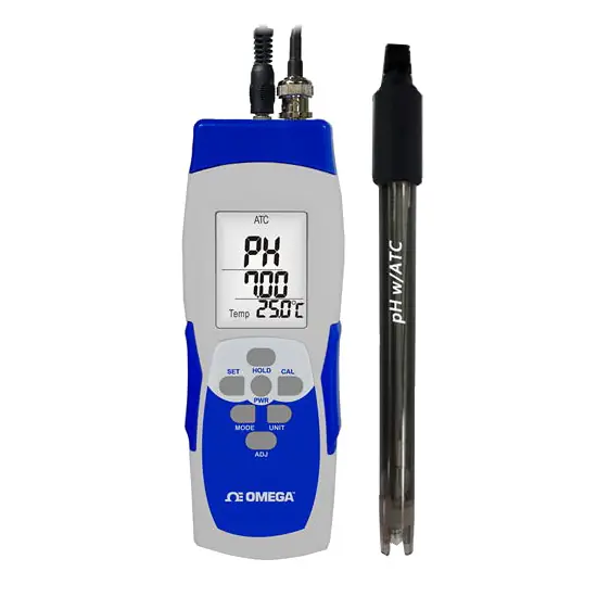 Handheld pH/mV Meter With Temperature Compensation Rychlé Dodání