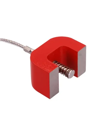 Odolný snímač Pt100 s magnetickou montáží pro kovové povrchy - Izolace drátu PVC (polyvinyl)Délka přívodu 1 m (40")Typ opředení Bez opředení Akce