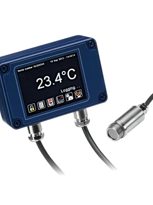 Koupit Online Mini infračervený snímač s volitelným dotykovým LCD - Výstup RS485 MODBUSRozsah teploty konfigurovatelnýZorné pole blízký fokusDisplej ano