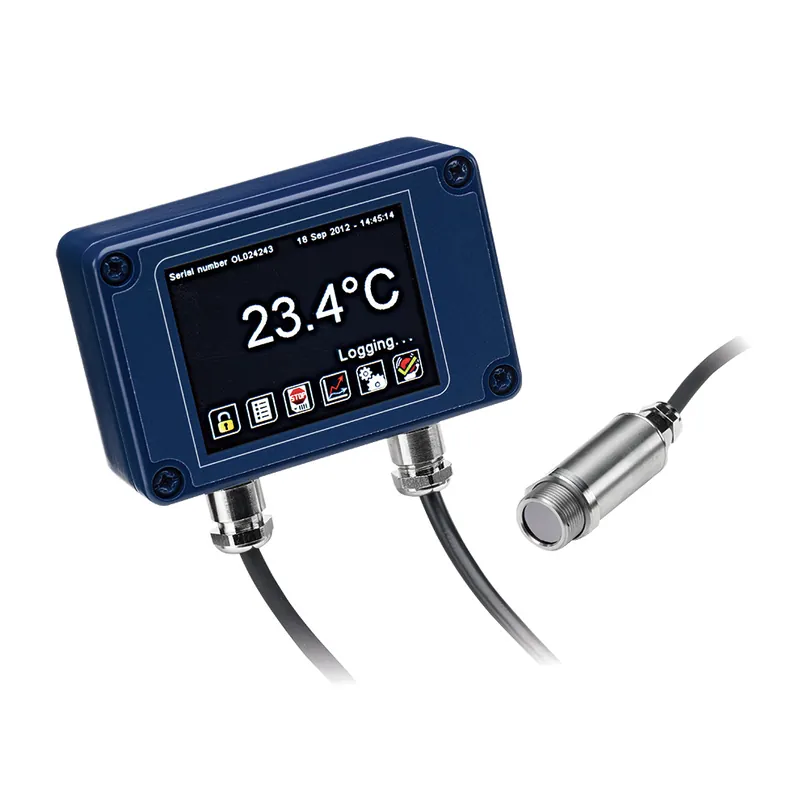 Mini Infrared Temperature Sensor with Optional Touch LCD - Output 4-20 mATemperature range user configurableField of view 30 1Display yes Vrácení Zdarma