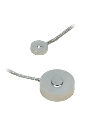 Zlevněný Miniature Button Style Load Cell 0-10 N to 0-5 kN - Load cell range 510,0 kgF (5 kN)