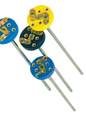 Super Cena Termočlánková sonda s kruhovou svorkovnicí - Typ termočlánku KPrůměr 4,8 mm (3/16")Typ měřícího konce uzemněný spojDélka 30 cm (12")Materiál pláště Nerezová ocel 304