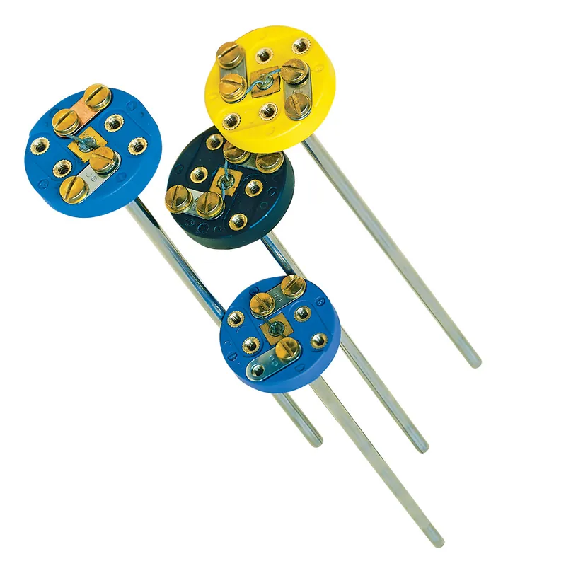 Thermocouple Probes with Round Terminal Blocks - Thermocouple type EDiameter 3,2 mm (1/8")Measuring end type groundedLenght 30 cm (12")Sheath material Inconel® 600 Vysoce Kvalitní