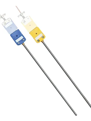Aktuální Termočlánková sonda se standardním rozebíratelným konektorem - Typ termočlánku JPrůměr 3,2 mm (1/8")Typ měřícího konce neuzemněný spojDélka 30 cm (12")Materiál pláště Nerezová ocel 304