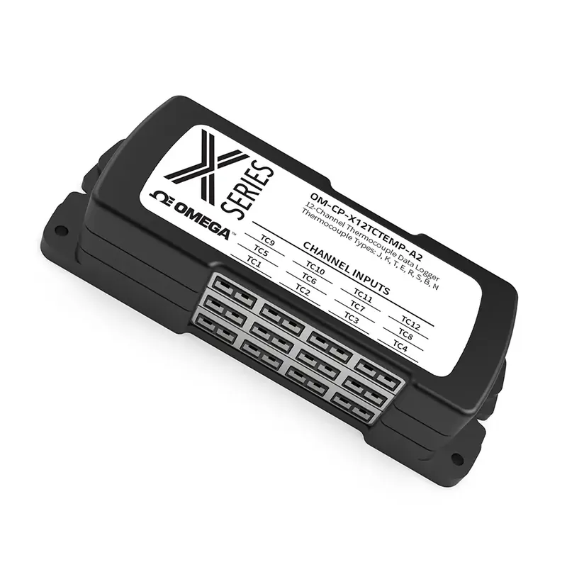 Zlevněný Termočlánkový datalogger s 4, 8, 12 nebo 16 kanály - Počet vstupů 12