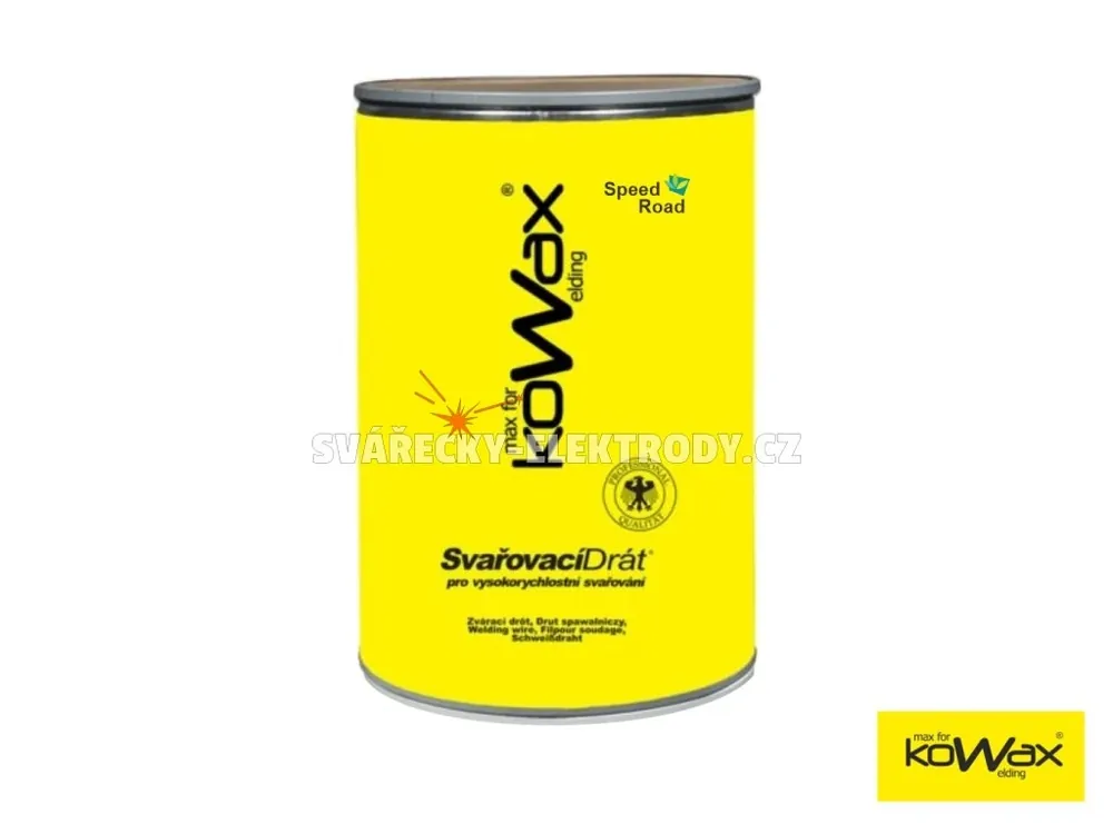 Sleva Kowax G4Si1 Speed Road - nepoměděný drát G4Si1 - 1,0 mm (250 kg) Slevy na paletový odběr.