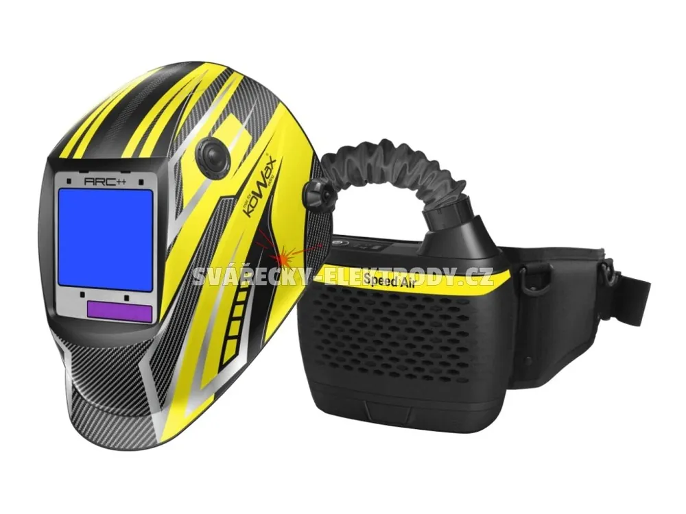 Kup Teď Svářečská kukla Kowax KWX 820 ARC++ Speed Air + Kowax Speed Air + transportní taška + ochrana krku