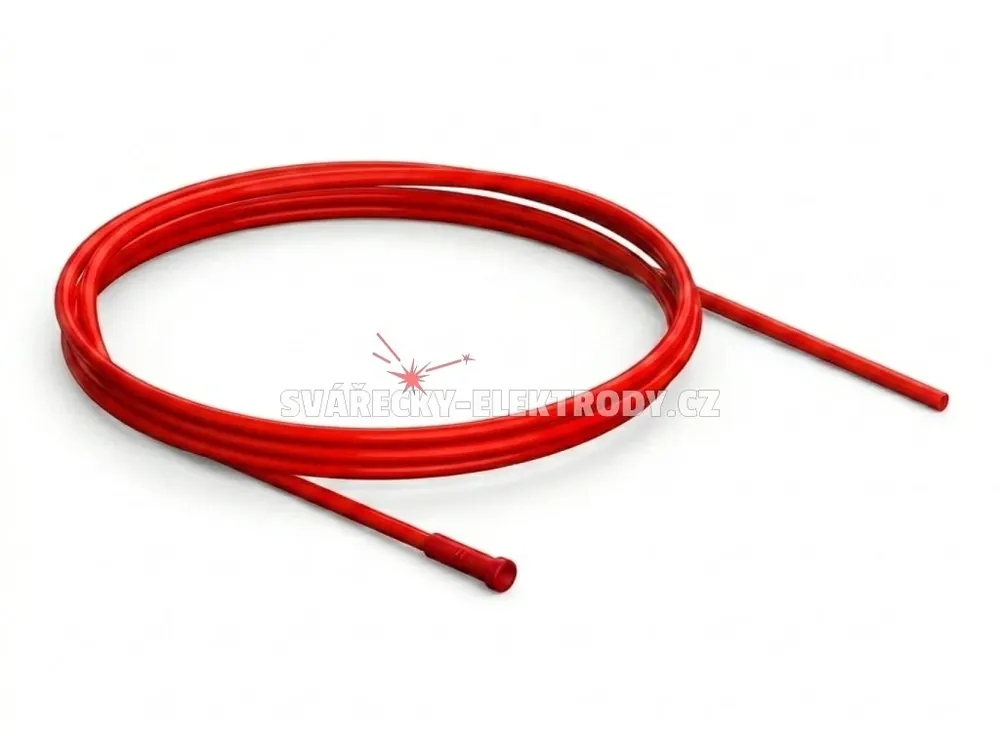 Přímo Od Výrobce Teflonová trubička ESAB PSF - 0,9-1,2 mm - červená - 4 metry