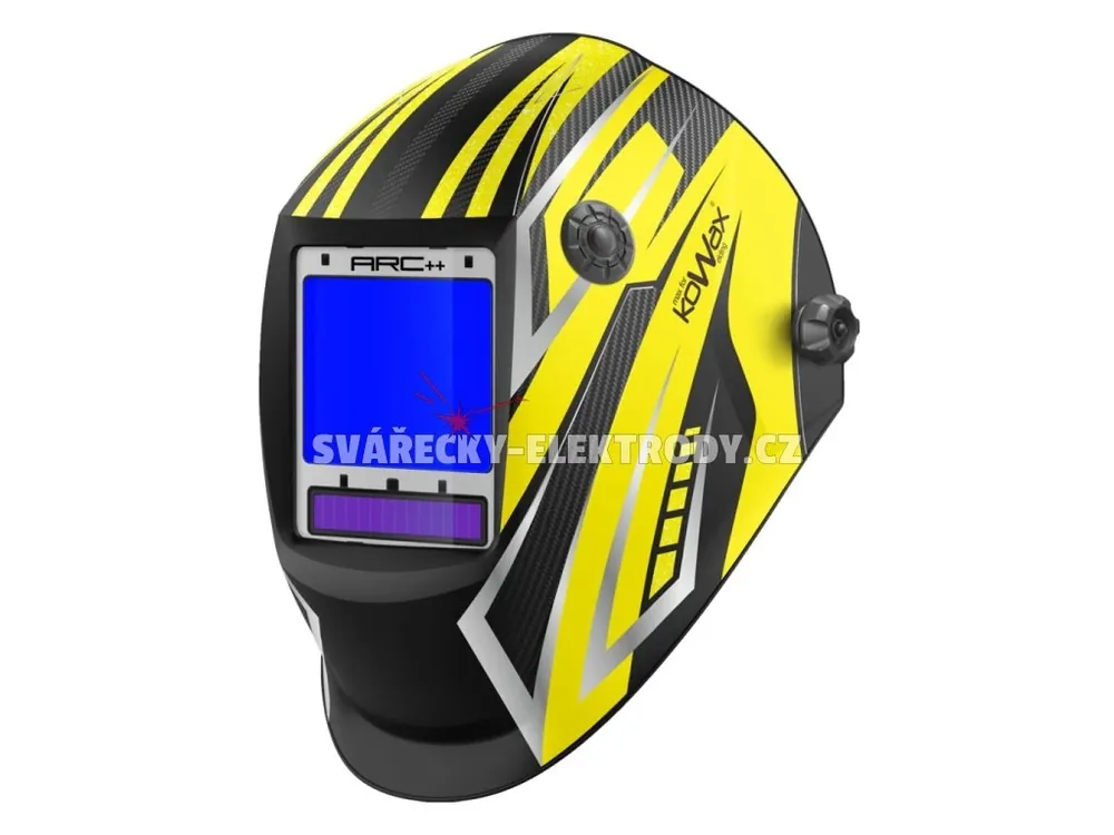 Autentický Svářečská kukla Kowax KWX 825 ARC++ + čistič kukel + ochrana krku