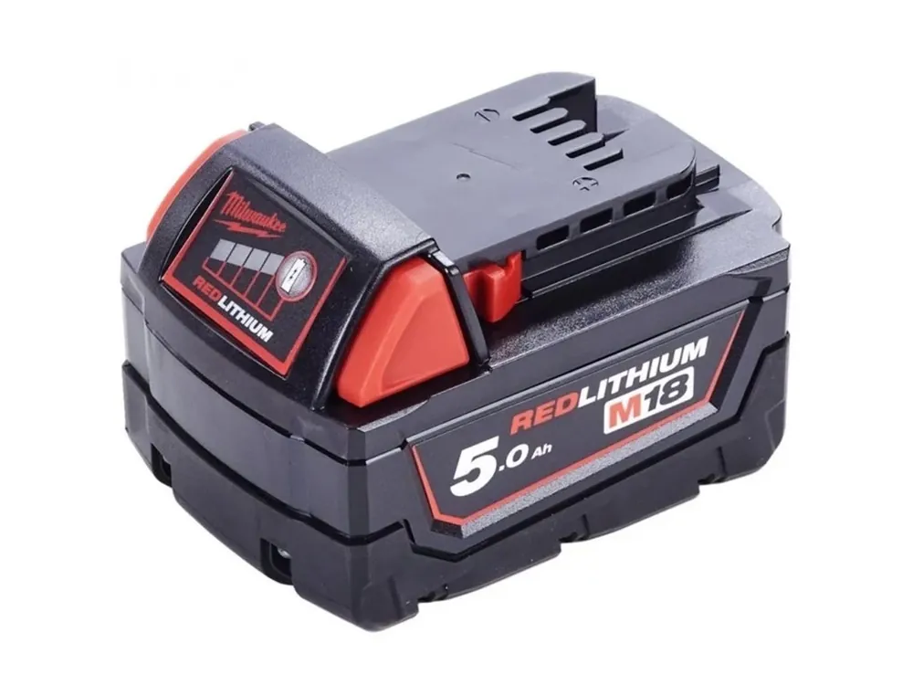 Výprodej M18 B5 REDLITHIUM aku baterie 5,0 Ah, 18 V MILWAUKEE 4932430483