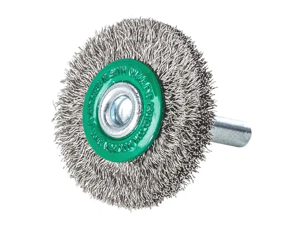 stopka kotoučový drátěný kartáč 6 mm vlnitý drát Ø 50 mm zrnitost 320 4932501716 MILWAUKEE Must-Have