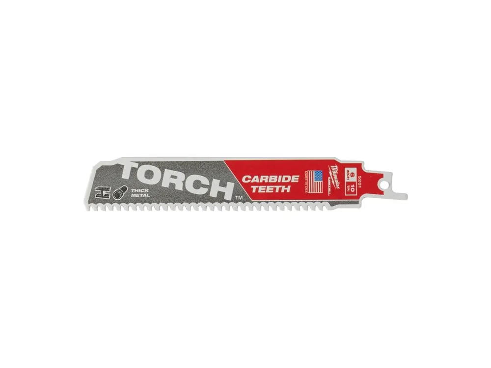 Nová Kolekce Pilové plátky na kov TORCH s karbidovými zuby délka plátku 300 mm 5 ks 48475553 MILWAUKEE