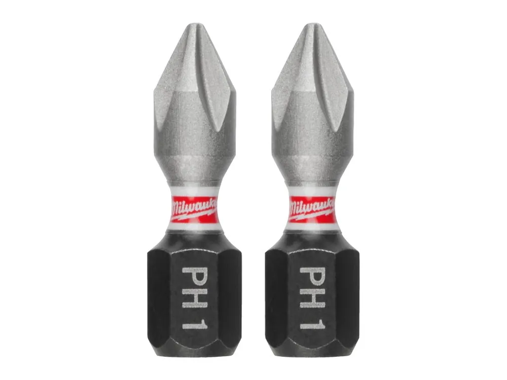 Koupit Online SHOCKWAVE™ rázový šroubovací bit Phillips délka 25 mm 3 ks 4932500353 MILWAUKEE