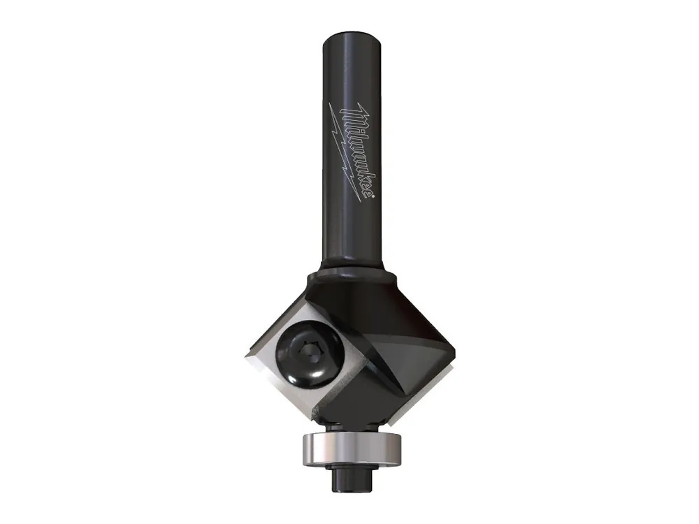 fréza pro srážení hran s tvrdokovovými břity se stopkou 8 mm, (HW), 29/60 mm – 1 ks 4932501008 MILWAUKEE Vysoce Kvalitní