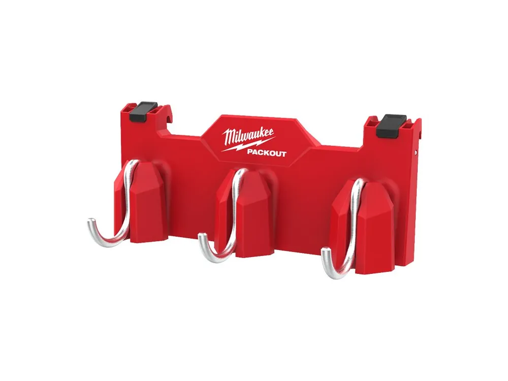 Boční lišta PACKOUT™ se 3 háčky 4932498650 MILWAUKEE Autentický