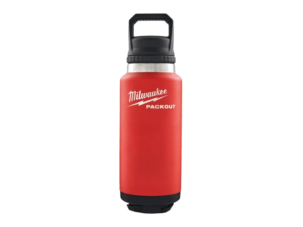 Výprodej PACKOUT™ láhev 1065 ml s víčkem - červená 4932493467 MILWAUKEE