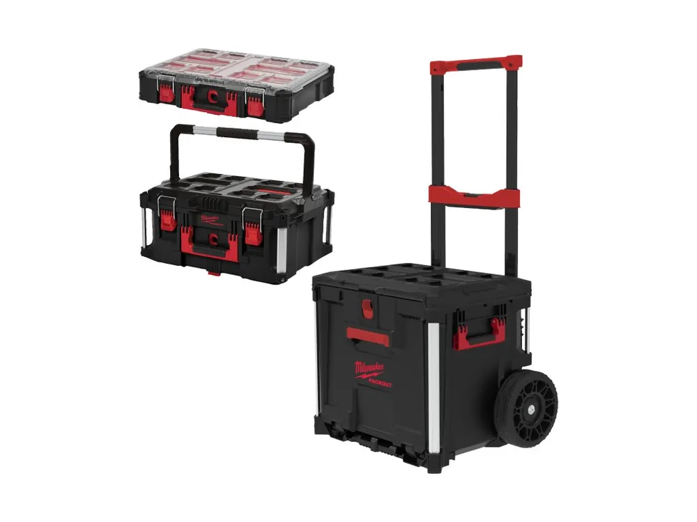 sada PACKOUT™ s pojízdnou zásuvkou 3 ks 4932498984 MILWAUKEE Přímo Od Výrobce
