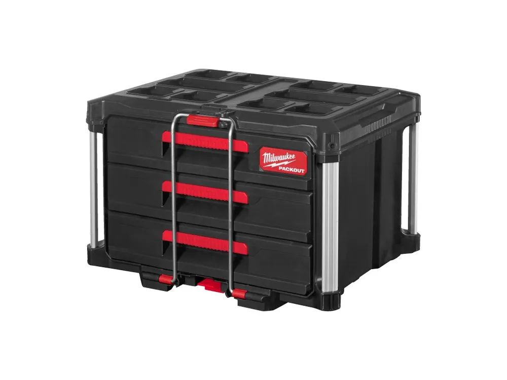 Ihned K Objednání box PACKOUT™ na nářadí se 3 zásuvkami 4932472130 MILWAUKEE