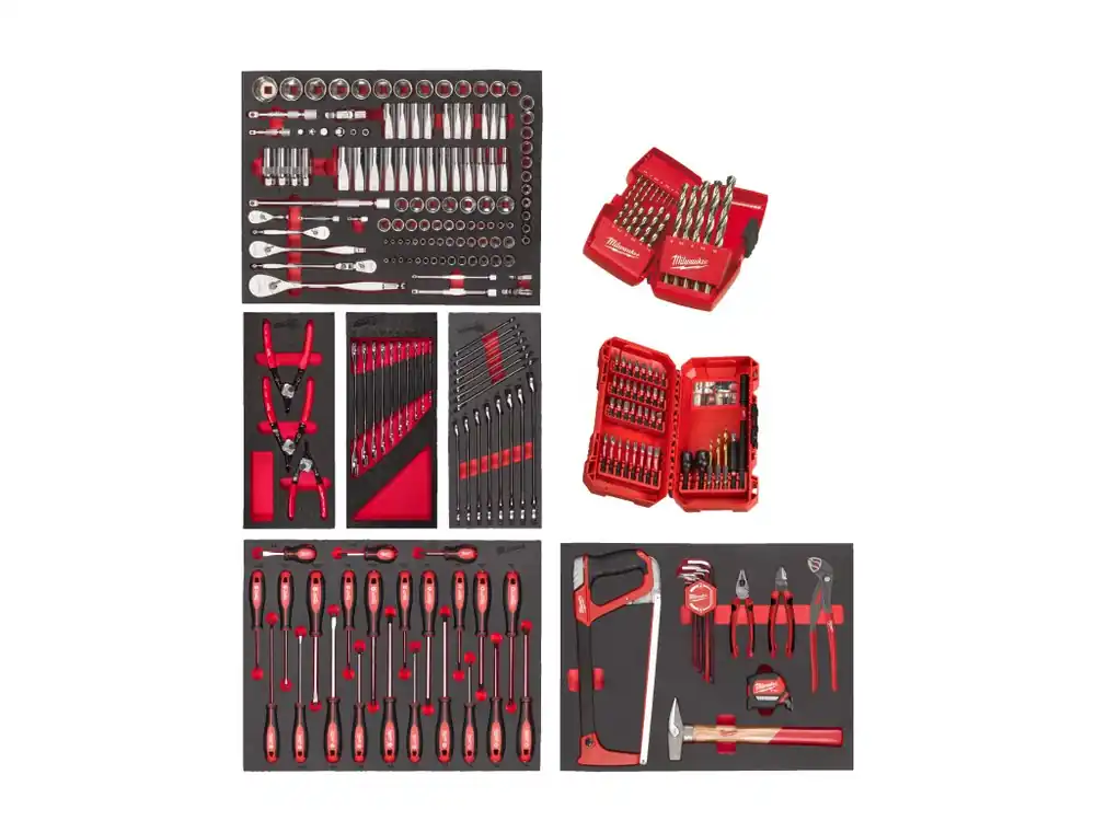 Master sada s pěnovou vložkou Industrial 244 ks 4932499475 MILWAUKEE Koupit Online