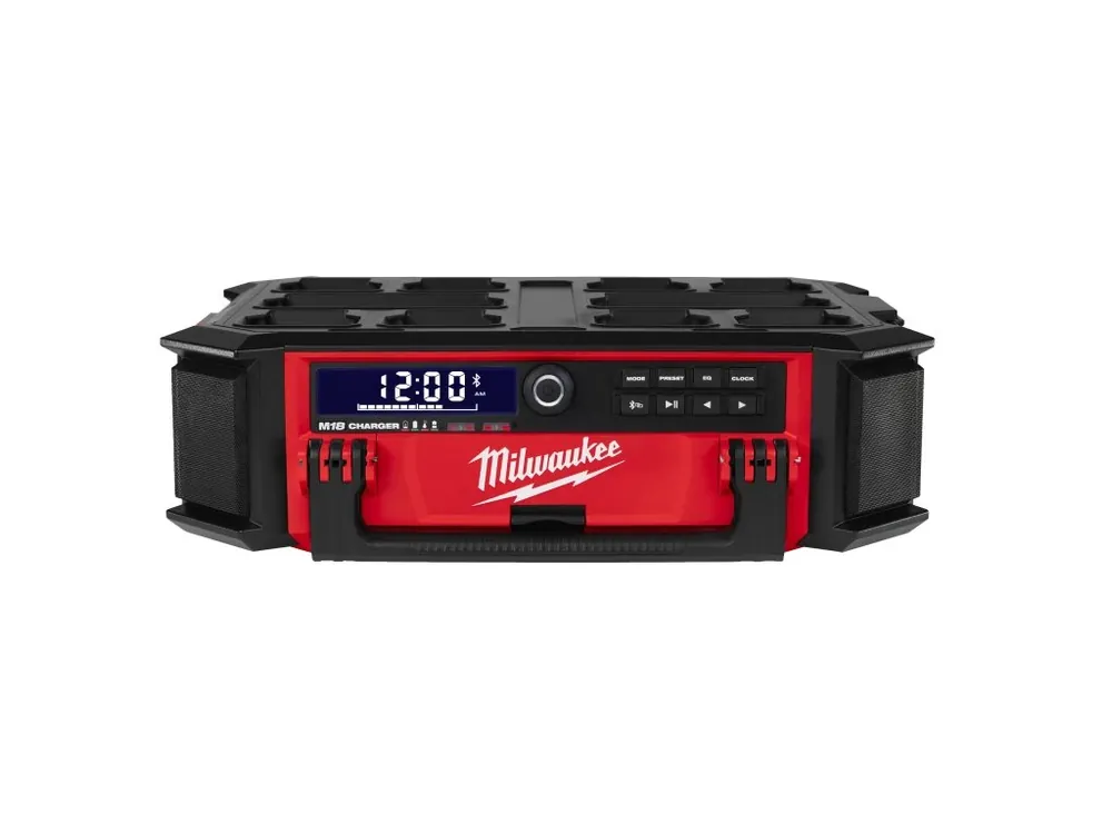Oblíbený M18 PRCDAB+ aku rádio s nabíječkou PACKOUT™ DAB+ Bluetooth® 4933472112 MILWAUKEE