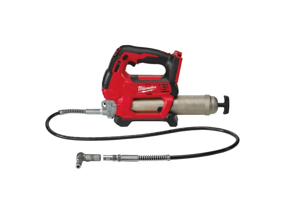 Víkendová Akce M18 GG-0 mazací pistole tlak 690 tyč průtok až 74 g/min hadice 1219 mm 400 ml 4933440493 MILWAUKEE