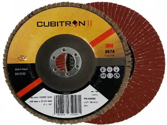 Lamellenscheibe 3M 150mm zr. 40 CUBITRON II 969F (7100105853) 51471 Stahl/Edelstahl Must-Have