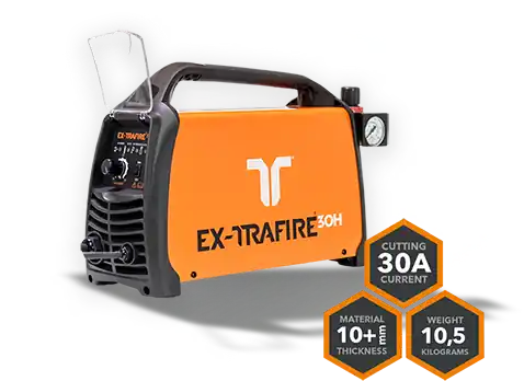Plasma EX-TRAFIRE 30 H (EX-1-010-005) mit 4m Brenner (220V) Nejprodávanější