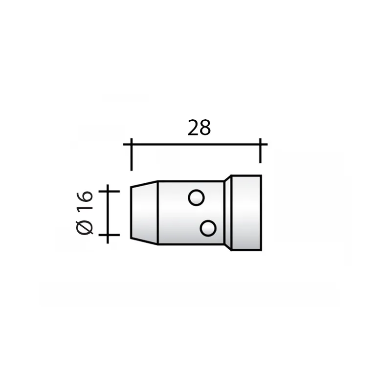 Dokud Zásoby Vydrží Gasverteiler (Diffusor) 500 A /ME0079/030.0145-ZVAR/ Kunststoff (3 Stück in einer Packung)