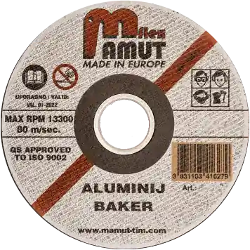Super Cena Trennscheibe MAMUT Profi ALU 125x1,6x22,23mm (875a) Aluminium